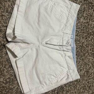 White cotton Southern Tide Shorts